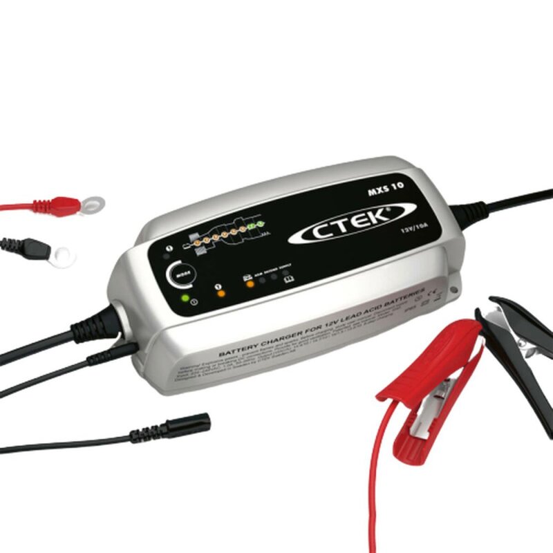 CTEK Batterie Ladegerät MXS 10 Alle Typen von 12V-Blei-Säure-Batterien bis  200A