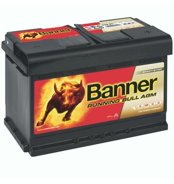 Banner 57001 Running Bull AGM 70Ah Autobatterie