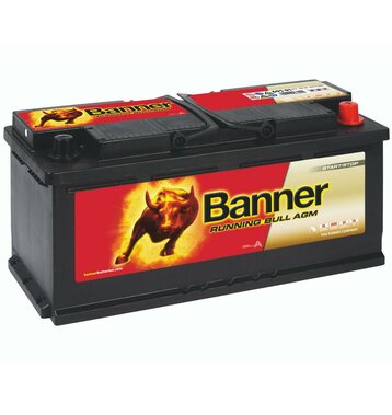 Banner 60501 Running Bull AGM 105Ah Autobatterie