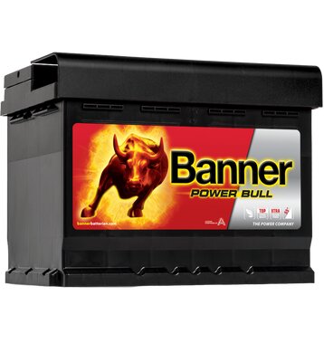 Banner P6219 Power Bull 62Ah Autobatterie