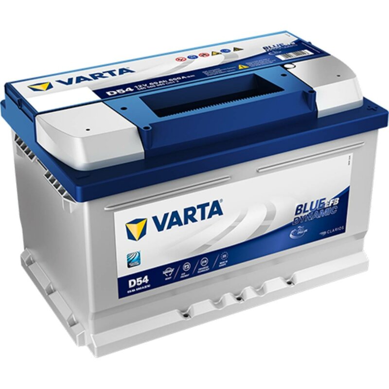 VARTA D54 Blue Dynamic EFB Autobatterie 65Ah