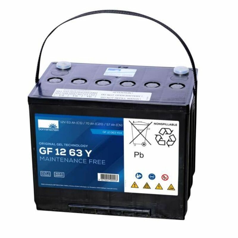 Exide Sonnenschein GF 12 072 Y dryfit Blei Gel Antriebsbatterie
