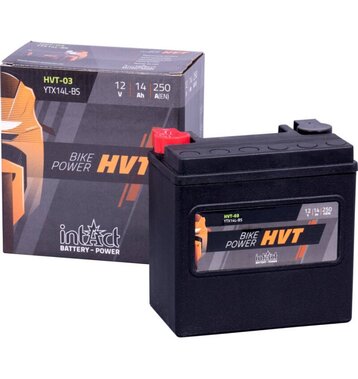 Intact Bike-Power HVT Motorradbatterie HVT-03 14Ah YTX14L-BS 65958-04A