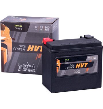 Intact Bike-Power HVT Motorradbatterie HVT-04 22Ah (DIN 51911) YB16L-B 65989-90B