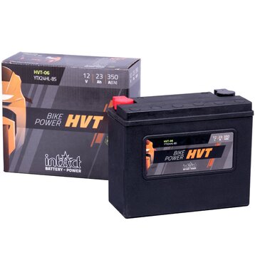 Intact Bike-Power HVT Motorradbatterie HVT-06 23Ah (DIN 82400) YTX24HL-BS 66010-82B