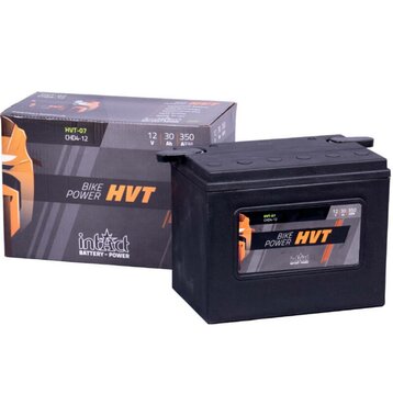 Intact Bike-Power HVT Motorradbatterie HVT-07 30Ah (DIN 53236) YHD-12 66007-84