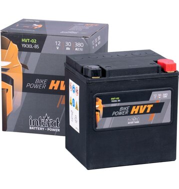 Intact Bike-Power HVT Motorradbatterie HVT-02 30Ah (DIN 83000) YIX30L-BS 66010-97A
