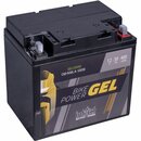 Intact Bike-Power GEL Motorradbatterie GEL53030 30Ah (DIN...