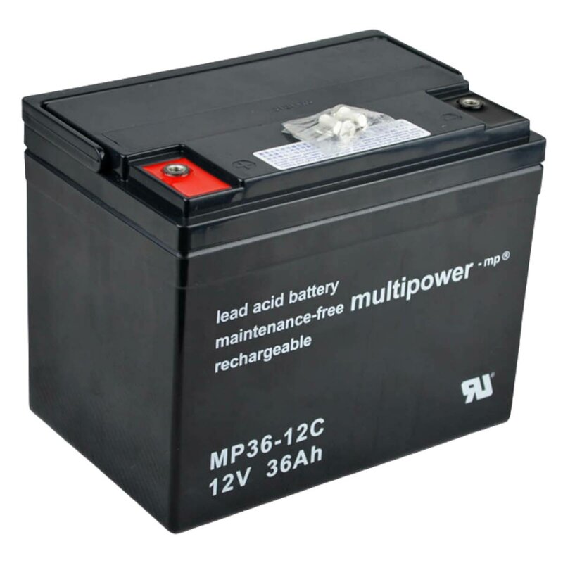 multipower MP36-12C AGM Bleiakku 12V 36Ah