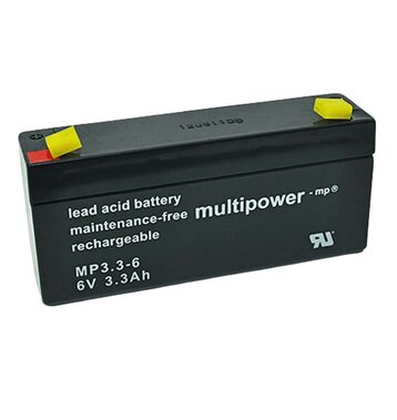 multipower MP3,3-6 6V 3,3Ah Bleiakku