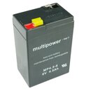 multipower MP4,5-6 6V 4,5Ah Bleiakku