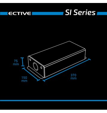 ECTIVE SI 10 1000W/24V Sinus-Wechselrichter mit reiner Sinuswelle