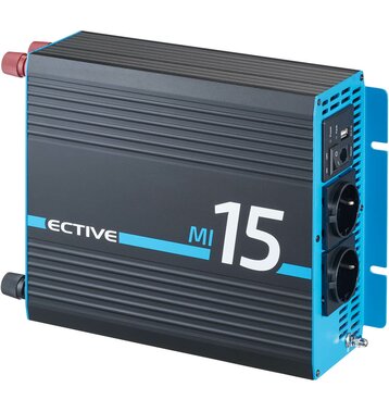 ECTIVE MI154 1500W/24V Wechselrichter mit modifizierter Sinuswelle