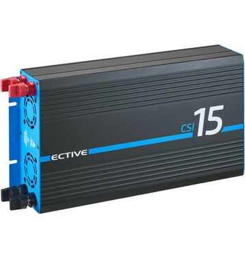 ECTIVE CSI 15 1500W/12V Sinus-Wechselrichter mit Ladegerät, NVS- und USV-Funktion