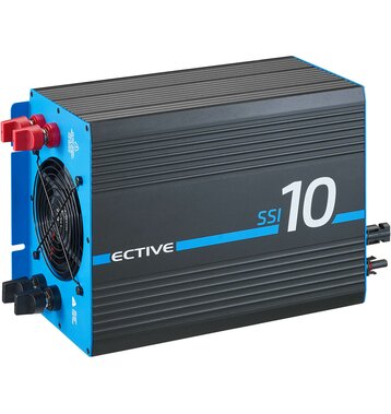 ECTIVE SSI 10 1000W/24V Sinus-Wechselrichter mit MPPT-Laderegler, Ladegerät, NVS- und USV-Funktion