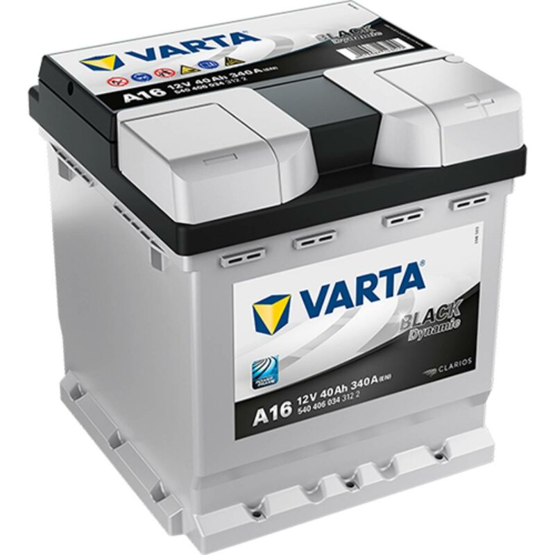 VARTA A16 Black Dynamic Autobatterie 40Ah