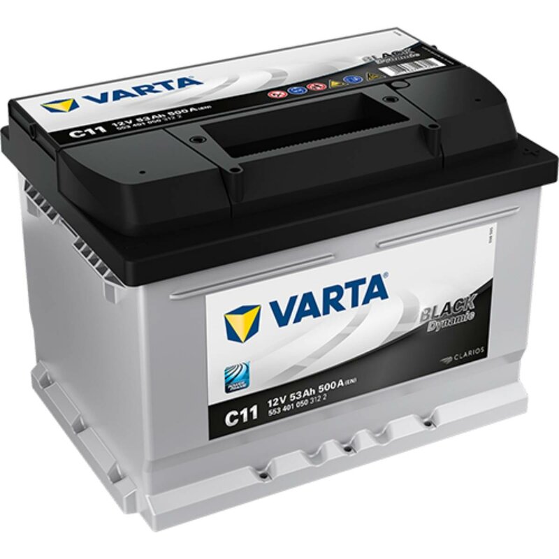 VARTA C11 Black Dynamic Autobatterie 53Ah