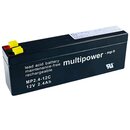 multipower MP2,4-12C 12V 2,4Ah Bleiakku Zyklentyp