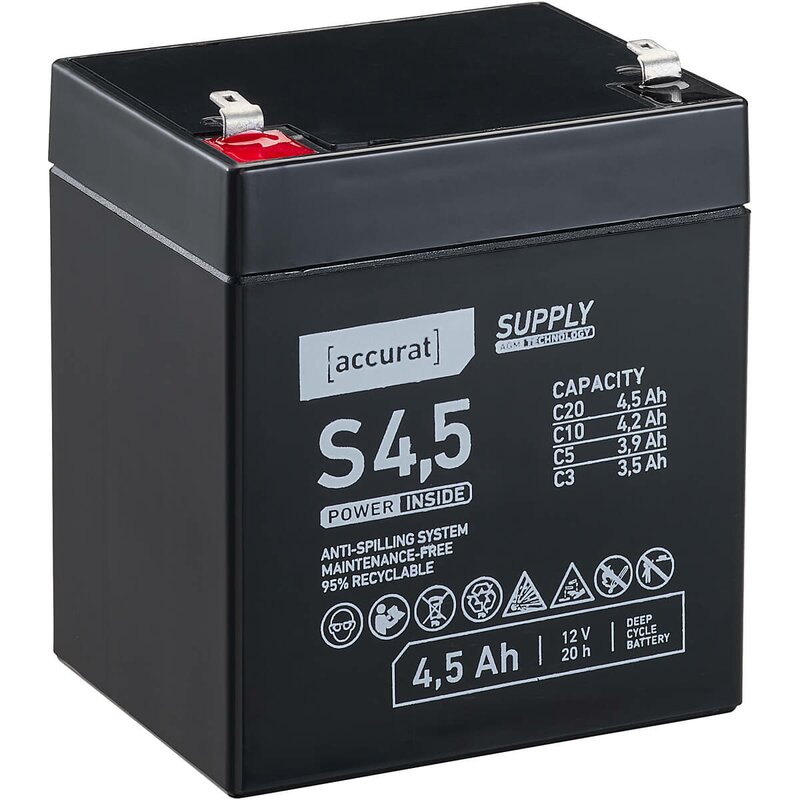 AGM 6V 5Ah VRLA Batterie Gel Deep Cycle für medizin geräte Alarm