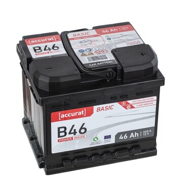 Accurat Basic B46 Autobatterie 46Ah