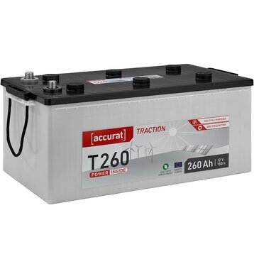 Accurat Traction T260 Versorgungsbatterie 260Ah