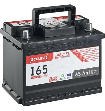 Accurat Impulse I65 Autobatterie 65Ah EFB Start-Stop