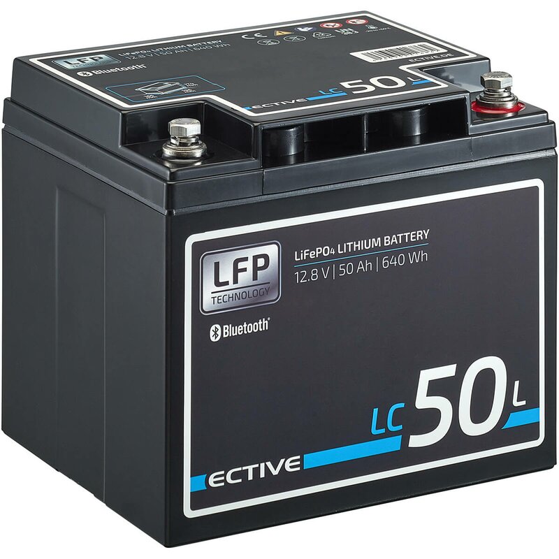 ECTIVE Multiload LFP-Serie 12V 8-Stufen Lithium-Batterieladegerät