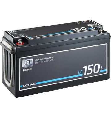 ECTIVE LC 150L BT 12V LiFePO4 Lithium Versorgungsbatterie 150 Ah
