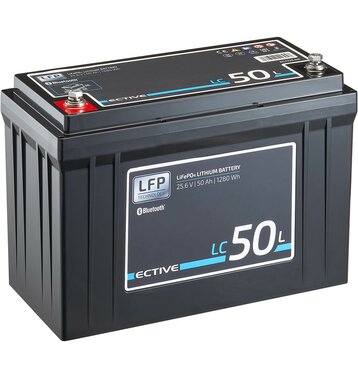 ECTIVE LC 50L BT 24V LiFePO4 Lithium Versorgungsbatterie 50 Ah