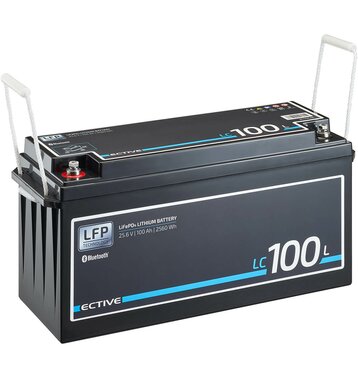 ECTIVE LC 100L BT 24V LiFePO4 Lithium Versorgungsbatterie 100 Ah