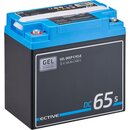 ECTIVE DC 65S GEL Deep Cycle mit LCD-Anzeige 65Ah...