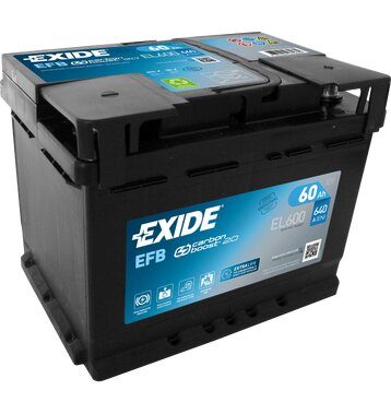 Exide EL600 12V EFB Autobatterie 60Ah