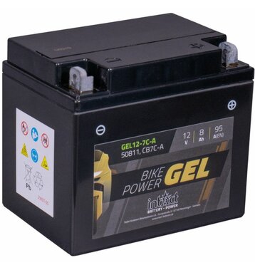 Intact Bike-Power GEL Motorradbatterie GEL12-7C-A 8Ah (DIN 50811) CB7C-A