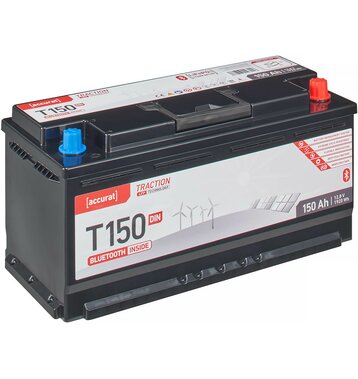 Accurat Traction T150 LFP DIN BT 12V LiFePO4 Lithium...
