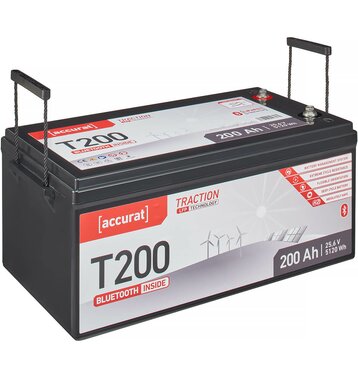 Accurat Traction T200 LFP BT 24V LiFePO4 Lithium Versorgungsbatterie 200Ah
