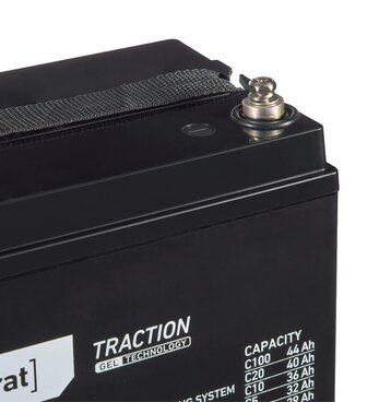 Accurat Traction T40 Pro GEL Versorgungsbatterie 12V 40Ah