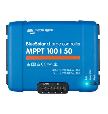 Victron BlueSolar MPPT 100/50 Solarladeregler 12V/24V 50A