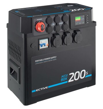 ECTIVE AccuBox 200S 3000W 2560Wh LiFePO4 Powerstation