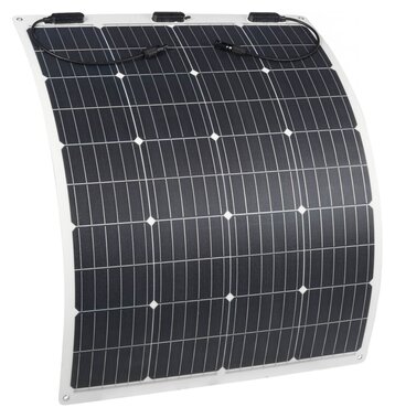 Solaranlage Wohnmobil und Boot 120W mit flexiblem Solarpanel und 20A ECTIVE Laderegler