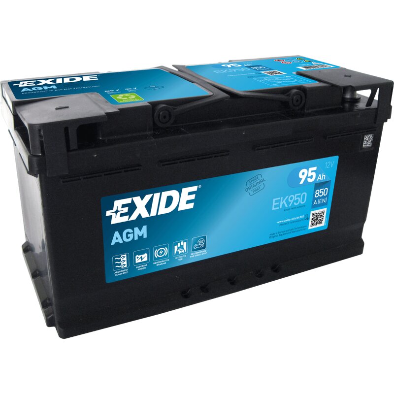 Exide EK950 AGM Autobatterie 95Ah