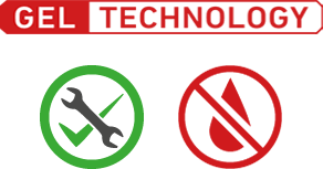 Wartungsfreie AGM-Technologie