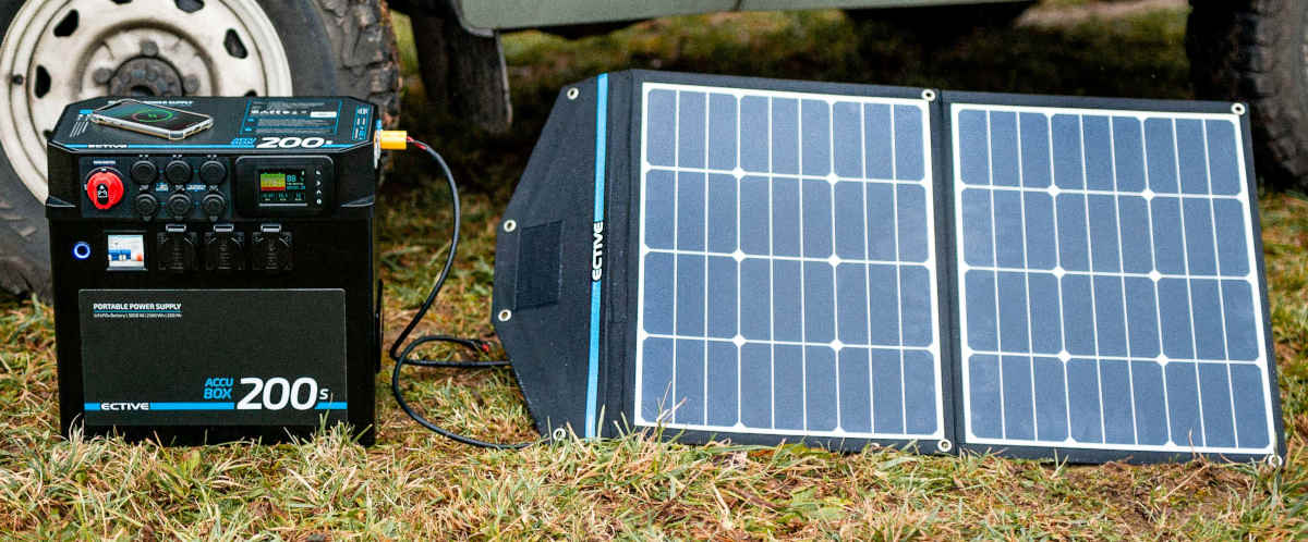 ECTIVE AccuBox 2 Solar Ladung